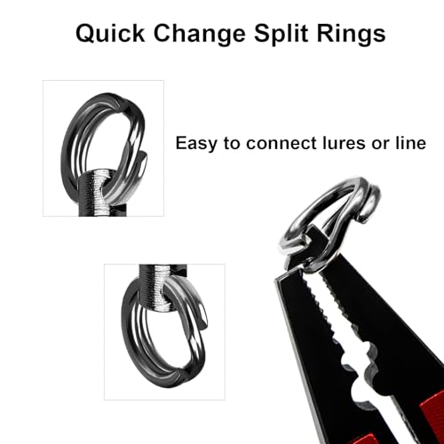 QISHUO Ball Rolling Bearing Swivel Saltwater High Strength Fishing Swivel Steel Bearing Connector Fishing Swivels Stainless Black Nickel 8lbs-135lbs - size: Size 0(8lb) 50 pcs