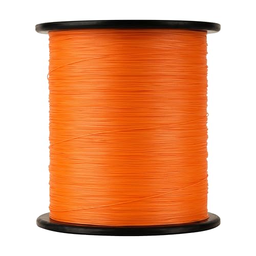Berkley ProSpec Chrome Braid Fishing Line, Suitable for Saltwater Environments - color: Blaze Orange, size: 65lb - 3500yd