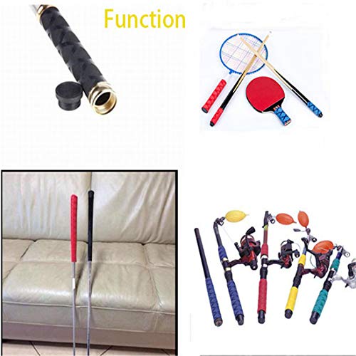 WFLNHB X-Tube Heat Shrink Wrap Tubing for Fishing Rod Grips with Non Slip and Insulation 39"&64" Lengths Durable Repair - 5 Color 14 Sizes - color: Blue, size: Length:39'' Diamter:35mm