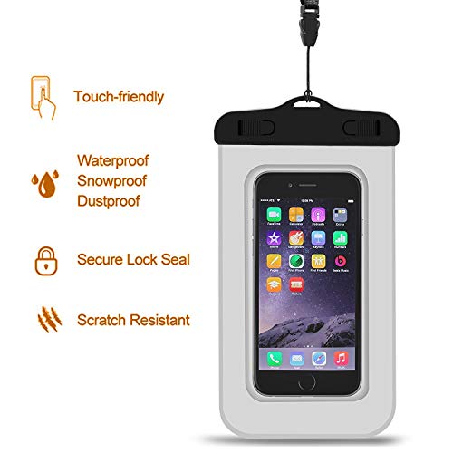 Unigear Dry Bag Waterproof, 2L/5L/10L/20L/30L/40L Floating and Lightweight Bags for Kayaking, Boating, Fishing, Swimming and Camping with Waterproof Phone Case - color: Army Green, size: 10L