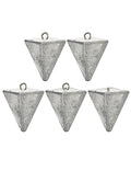 BLUEWING Pyramid Sinkers Lead Fishing Weights 1oz,2oz,3oz,5oz,8oz,10oz,12oz,16oz,32oz for Saltwater - style: #15 16oz, 1Pack