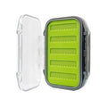 Aventik Silicone Fly Fishing Box Jig Box Waterproof Streamer flies Case Double Sided Clear Lid Storage Lure Case Saltwater Freshwater (XSA:4.24x3.04x1.36inch) - style: XSA:4.24x3.04x1.36inch