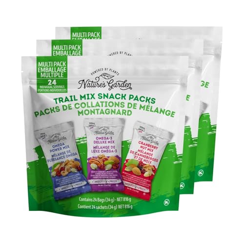 Nature's Garden Healthy Trail Mix Snack, 28.8 oz (Pack of 3) - size: 1.2 Ounce (Pack of 72)