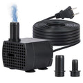 90GPH Mini Submersible Pump, Small Fountain Pump (5W 350L/H), Ultra Quiet Aquarium Water Pump for Fish Tank, Tabletop Fountain, Pet Fountain, Indoor or Outdoor Pond Fountain Pump (5W)