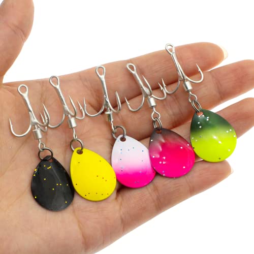 Weighted Hooks & Lures - Trout & Bass Fishing Jigs for Fresh & Saltwater