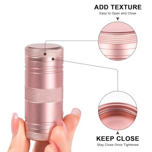 Small Pill Box Metal Pill Case - Portable Waterproof Pill Container for Pocket Purse, Travel Daily Pill Holder, Medicine Organizer for Vitamin/Fish Oil/Supplements Pink 1 Pack - color: Pink, size: Small-Medium