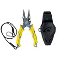 danco 6.5" Aluminum Fishing Karl Plier,w Sheath, Fishing Line, Saltwater Safe, Fresh/Saltwater Fishing