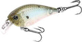 Lucky Craft LC 0.3 Squarebill Crankbait, Silent Fishing Lure for Bass Trout and Pike, Made in Japan, Freshwater Fishing Gear, Hard Bait Bass Lures - color: 238 Ghost Minnow