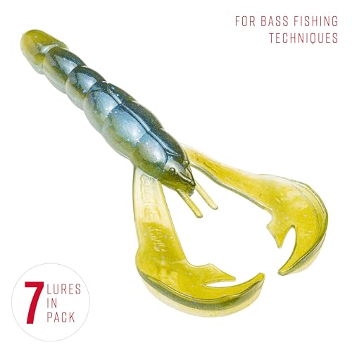 Strike King Rage Tail Craw - color: Moon Juice, size: 0.145 inch