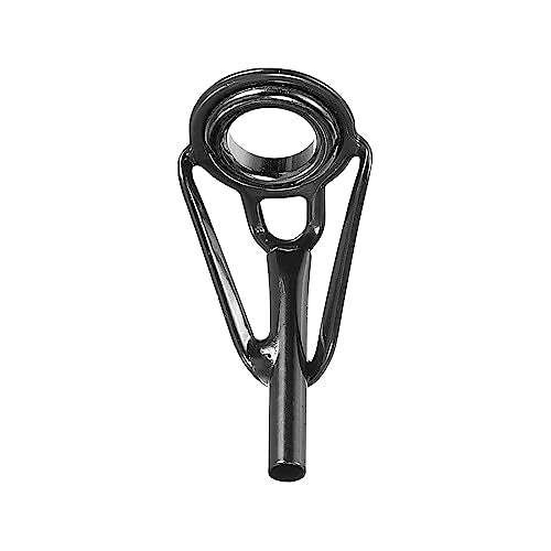 PATIKIL Fishing Rod Tip Repair Kit Stainless Steel Pole Ring Guide Replacement for Saltwater Freshwater Fishing - color: Black, size: 1.8-2.8mm