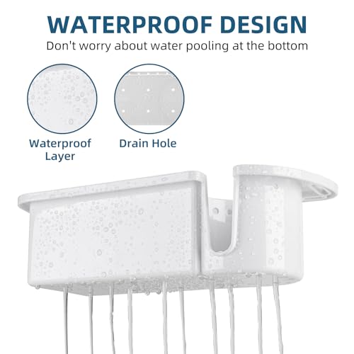 Boat Cup Holder, Boat Caddy Organizer, Multifunctional Boat Storage Organizer for Boat, Kayak, Pontoon, Bass Boat, Jon Boat - Fishing Tool Holder, Boat Fishing Accessories - color: White-2 Packs