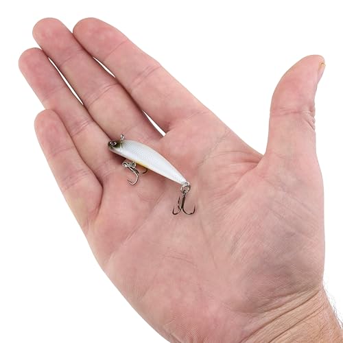 Berkley Finisher Fishing Hard Bait - color: French Pearl, size: 1 3/4 in - 3/16 oz