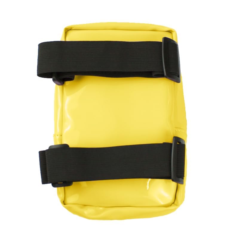 Glossy Thigh Bag | Leg Harness for Women | Outdoor Leg Pouch | Carnival Hiking Travel Fanny Pack with Adjustable Straps | Yellow - color: Yellow