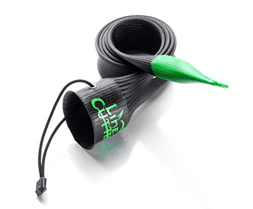Line Cutterz Edition TRC - Spinning Rod Shield w/Reel Strap & Foam Tip, Keeps Lines from Tangling