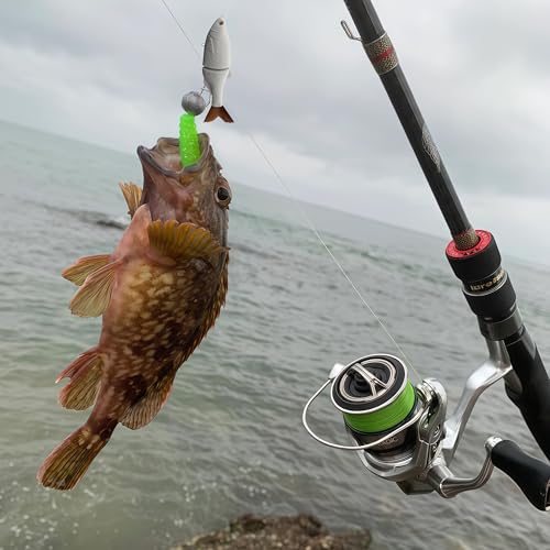 2PCS Unpainted Blanks Bait 6.69 inch / 1.36oz Hand-Carved Fish Scales Filament Tail Gilde Bait Artificial Fishing Lure
