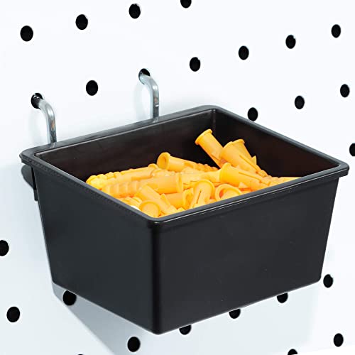 Pegboard Hooks Assortment, for Organizing Various Tools, with Pegboard Bins, 107 PCS, 48 of Which are Locks - style: 107PCS