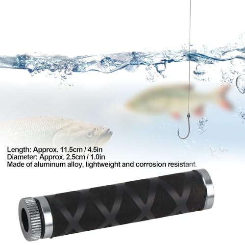 Fishing Knot Puller Tool - Aluminum Alloy Line Tension Dragger with Anti-Slip Handle for Freshwater & Saltwater Fishing - color: Silver