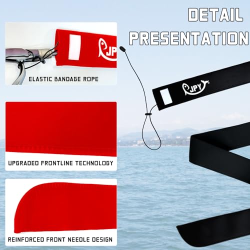 JPY 2 Pcs 3in Wdith Neoprene Fishing Rod Sleeve Protective Rod Covers for Fishing Poles Hook-Resistant Rod Storage Case Fits Spinning Casting Trolling Rods - size: 70inch