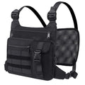 KINGSLONG Running Vest, Chest Bag for Men, Chest Pack, Hiking - color: A-Black