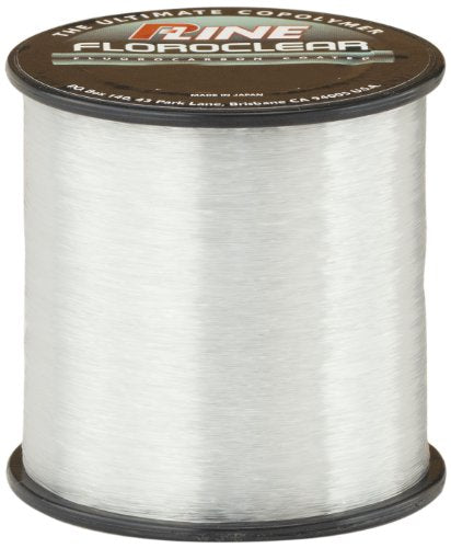 P-Line Floroclear Clear Fishing Line 400-600 YD Spool - size: 20-Pound, 600-Yard