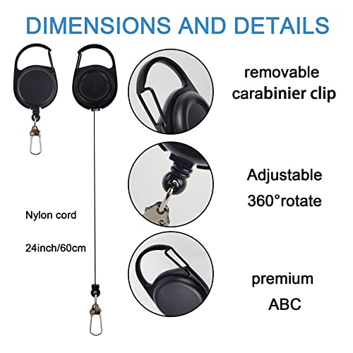 EUPHENG Fly Fishing Accessories Fly Fishing Tools Kit, Fishing Knot Tool and Line Clipper with Retractor - style: 4 in1 Combo