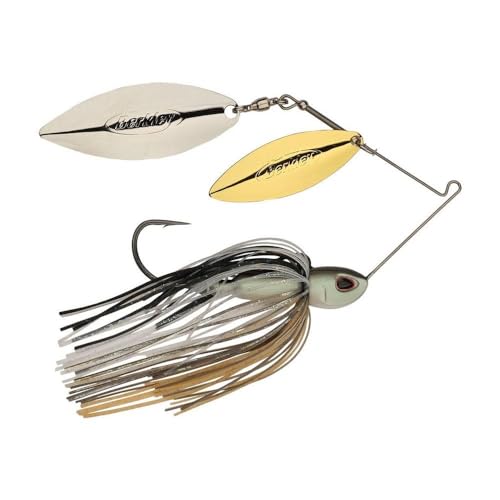 Berkley Power Blade Compact Fishing Spinnerbaits - color: Shad Spawn/Gold + Silver, size: 3/8 oz - Colorado Colorado