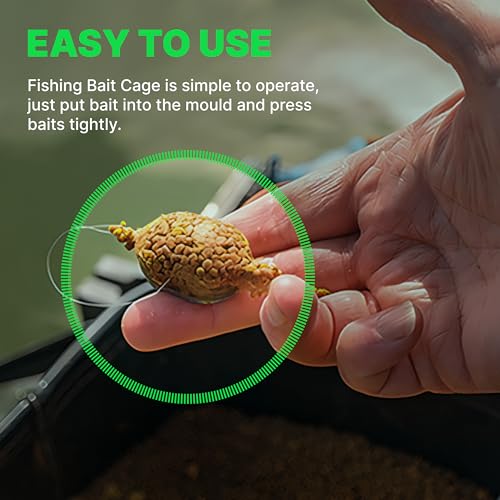 10pcs Spring Fishing Feeder Carp Сrucian Bream Tackle Cage - color: Gold, size: 35g