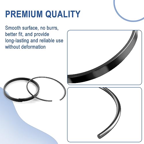 Hydraulic Log Splitter Cylinder Rebuild Seal Kit for 4.0"Bore x 1.75" Rod Cylinder, Huskee Log Splitter Parts Hydraulic Cylinder Rebuild Kit (Pack of 11) - size: For 4.0"Bore x 1.75" Rod Cylinder