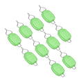 PATIKIL Fishing Line Holders, Baitcasting Reel Fishing Line Holder Clip Buckle Stopper Line Keeper Accessories - color: Green