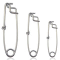 Longline Fishing Snap Clips 6PCS Stainless Steel Strong Long Line Clips Branch Hanger Floatline Tuna Clips Fishing Tackle Connector 4in 5in 6in - size: 4inch-6pcs