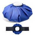 11" Large Ice Bag Pack with Wrap for Injuries, Upgrade Reusable Ice Packs, Effective Hot/Cold Therapy for Migraine, Shoulder, Neck, Knee Pain, No-Leak & Waterproof, Blue - color: Blue - 11 in + Wrap