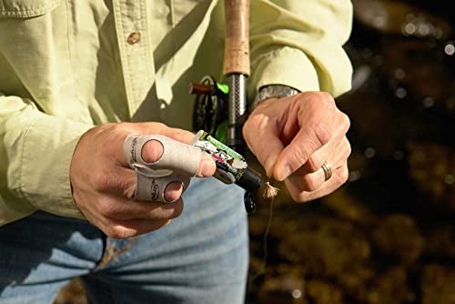 Finger Guard and Fly Line Cleaner | Sizes: Medium, Large, X-Large - color: Tan, size: Medium