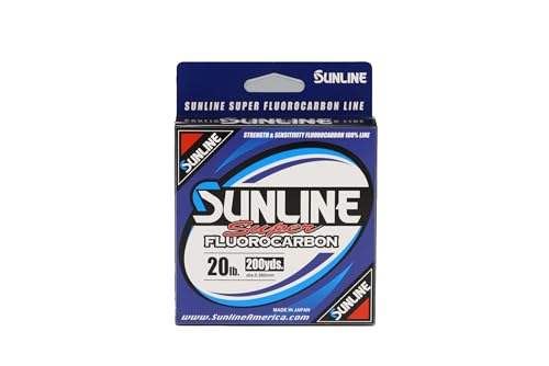Sunline Super Fluorocarbon Fishing Line - size: 20-Pounds/200-Yards