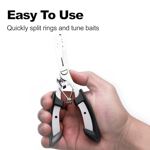 6.5” Fishing Pliers, Fishing Tool For Anglers, Black - style: 1 Pack