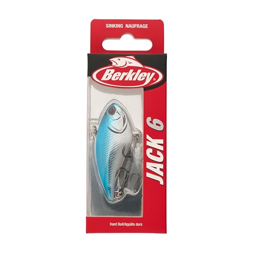 Berkley Jack - color: Blue Chrome, size: 2 1/2in - 1/2 oz