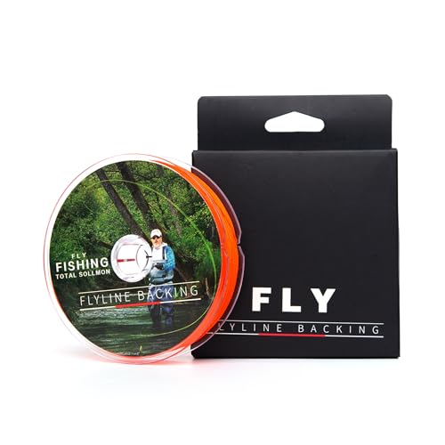 Raprance 20lb/30lb Braided Polyester Fly Fishing Dacron Fly Line for Trout, Bass, Salmon, Saltwater, Pike