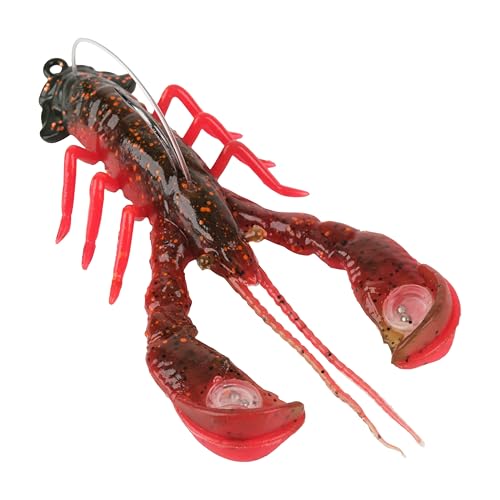 Berkley PowerBait Clatter Craw Fishing Soft Bait - color: Watermelon Red