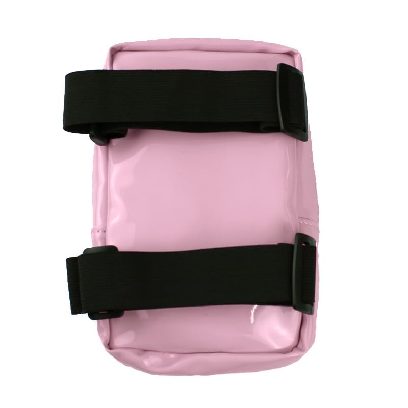 Glossy Thigh Bag | Leg Harness for Women | Outdoor Leg Pouch | Carnival Hiking Travel Fanny Pack with Adjustable Straps | Light Pink - color: Pink (light pink)