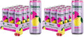 Bloom Nutrition Sparkling Energy Drink for Focus, Natural Caffeine, Zero Sugar, 180mg Caffeine, Antioxidant-Rich with Green Coffee Bean, Green Tea Extract, & Prebiotics, Raspberry Lemon 12oz 24 Pack - size: 12 Fl Oz (Pack of 24)