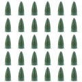 30Pcs Bullet Fishing Worm Slip Sinkers Weights - Texas Rig and Carolina Rig Weights for Bass Fishing Size 1/2oz 3/8oz 1/4oz 3/16oz 1/8oz 1/16oz - size: 30pcs 3/8oz