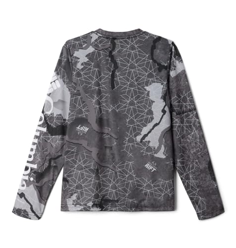 Columbia Super Terminal Tackle Long Sleeve - color: Black Realtree Rift, size: 4T