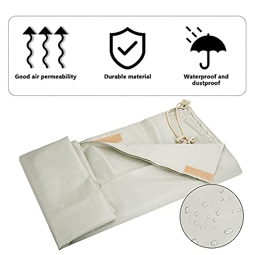 codree Solar Reel Protective Cover for Pool up to 16 FT Wide, Waterproof Pool Reel Cover Solar Blanket Cover for Above Ground and Inground Pools - size: 16 Feet