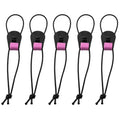 5PCS Adjustable Fishing Quick Rod Ties Leash Belt Stretchy Wrap Pole Straps Elastic Cable Ties Reusable Quick Rod Ties Fishing Rod Bungee Ties Strap Fishing Rod Tie Straps for Casting Rods