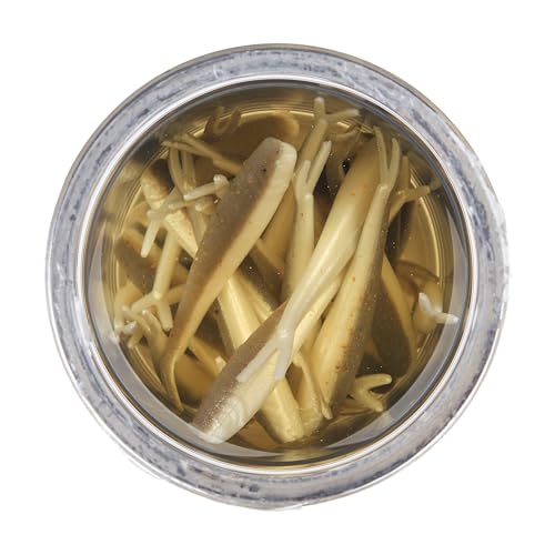 Berkley Gulp! Alive! Minnow Fishing Soft Bait - color: Smelt, size: 1in - Jar