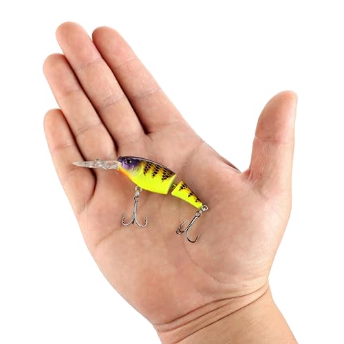 Berkley Flicker Shad Jointed Fishing Hard Bait - color: Knock Out, size: 2 in - 5/32 oz