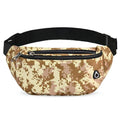 Fanny Pack for Women Men,Crossbody Fanny Pack Water Resistant Sports Waist Bag Pack, Belt Bag for Travel Hiking Running - color: 1pack-browndigital