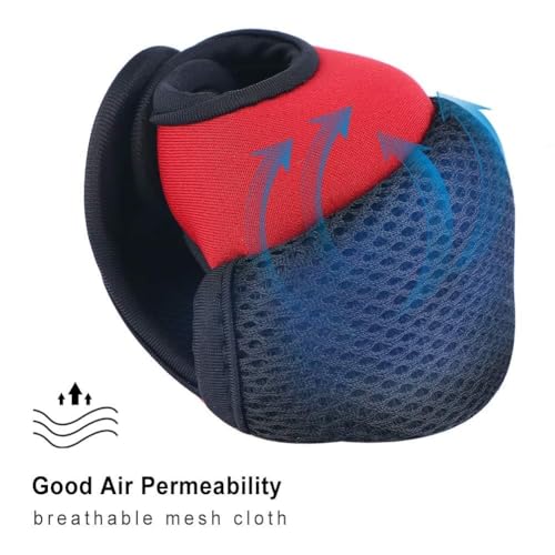 HERCHR Fishing Reel Bag Waterproof Breathable Baitcasting Fish Wheel Protector Fishing Tackle - color: Red