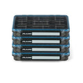 Plano StowAway 3600 Waterproof Stow Tackle Box, 4-Pack, IPX7 Waterproof Rating, with Rustricor, Single Latch Design, Transparent DuraView Lid, Storage for Fishing Bait, Lures and Gear - size: 3600 4-Pack, style: Regular - New Model