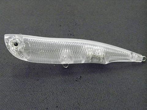 10 Blank Unpainted Minnow Crankbait Topwater Lipless Jerkbait Fishing Lures V3 - color: UPW622P10
