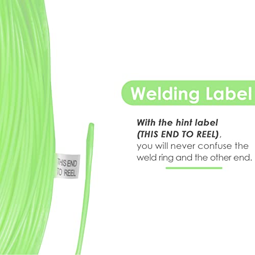 SF Fly Fishing Line Weight Forward Floating Fly Line for Fly Fishing 3wt 4wt 5wt 6wt 7wt 8wt 100FT Double Welded Loops - color: Lemon Green, size: WF7F 100FT